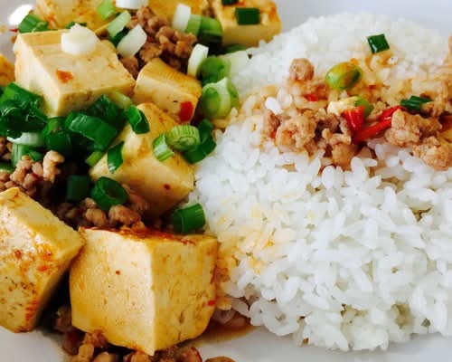 RN8.麻婆豆腐饭 Mapo Tofu on Rice
